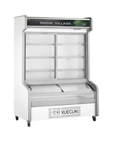 Double Door With Dual Temperature Display Cabinet for Restaurant HY-1800