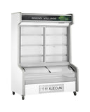 Double Door With Dual Temperature Display Cabinet for Restaurant HY-1800