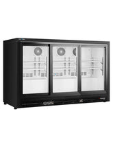 Under Bench Triple Sliding Door Bar Cooler BT-1350FYS/FY