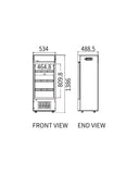 SINGLE DOOR DISPLAY FRIDGE LC-138 - 2