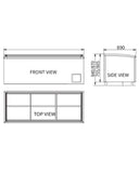 Modular Supermarket Island Freezer CQZ-25L - 3