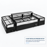 Modular Supermarket Island Freezer CQT-19L