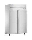 Stainless Steel Double Door Tray Freezer/Fridge CFD-40D2F-K