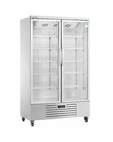 Double Glass Door Display Fridge LC-1200FX
