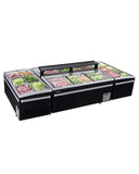 Modular Supermarket Island Freezer CQZ-25L - 2