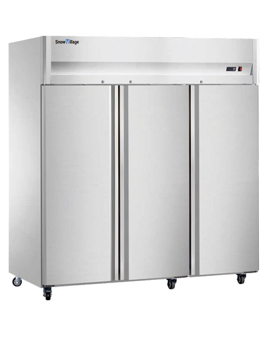 Stainless Steel Triple Door Tray Freezer/Fridge CFD-60D3F-K