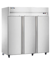 Stainless Steel Triple Door Tray Freezer/Fridge CFD-60D3F-K