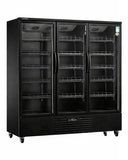 Triple Glass Door Display Fridge LC-1500FX(Black)