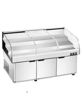 Stainless Steel Double Door With Dual Temperature Display Cabinet BT-K1.8-T3XQ