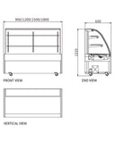Chilled Food Display DG-1500FY - 2