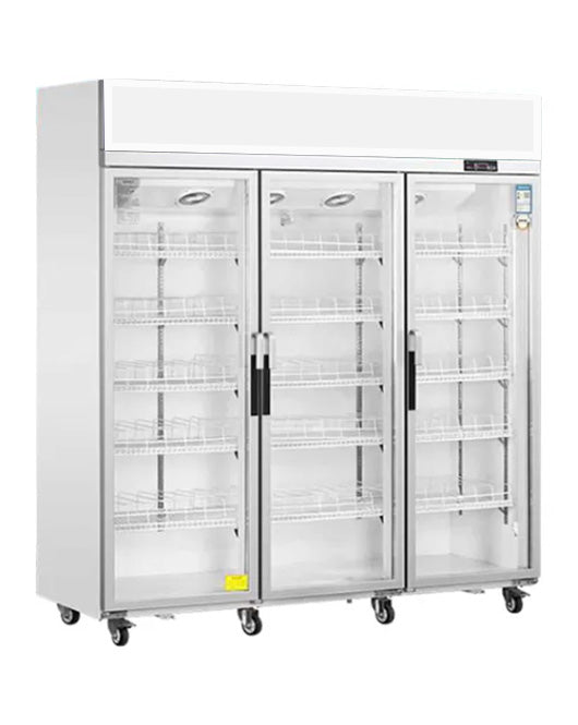 Triple Glass Door Upright Display Fridge LC-1800FS