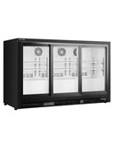 Under Bench Triple Sliding Door Bar Cooler BT-1350FYS/FY