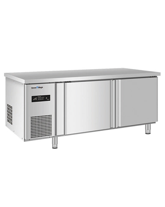 Stainless Double Door Workbench Freezer PLD-18N2F (700MM)