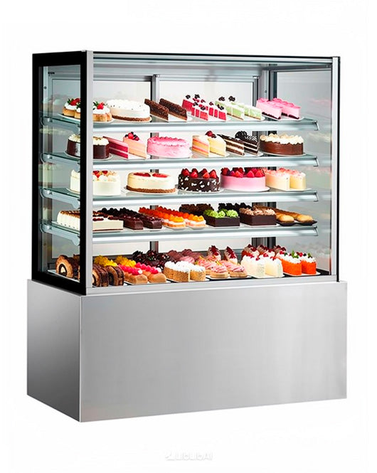 Square Glass Chilled Food Display DG-1200FZH4 - 2