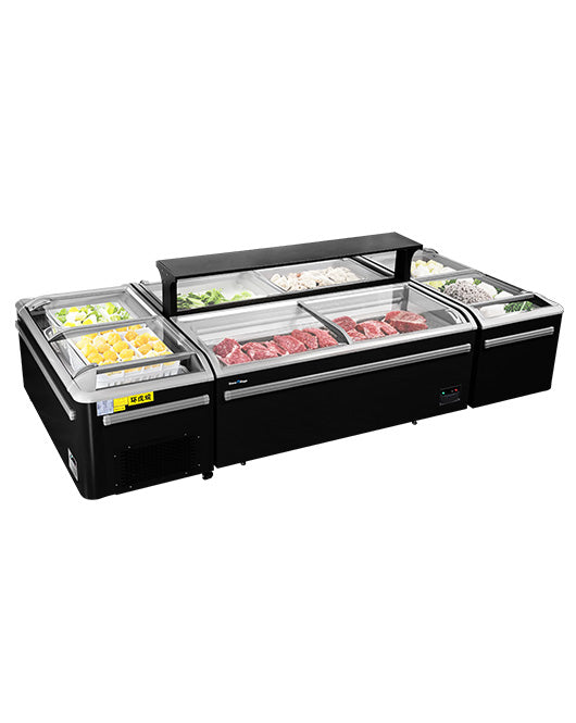 Modular Supermarket Island Freezer CQS-21L - 3