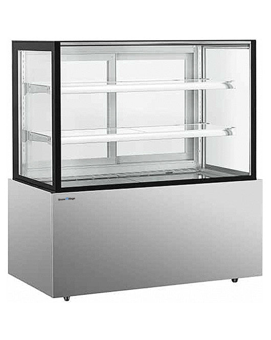 Square Glass Chilled Food Display DG-1200FZ