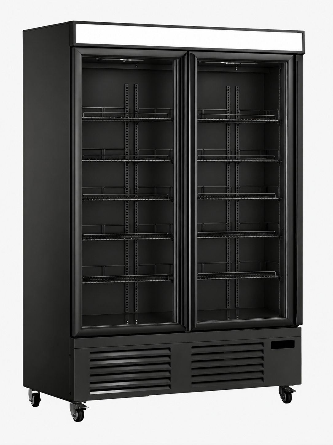 Double Glass Door Display Fridge LC-1260FX