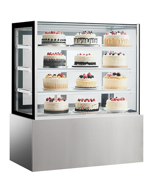 Square Glass Chilled Food Display DG-1800FZH3 - 2