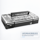 Modular Supermarket Island Freezer CQG-19D
